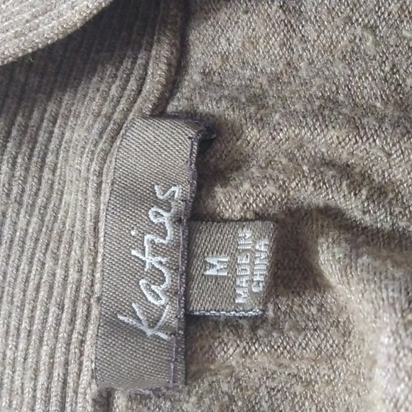 Katie's Sweater size M Ribbed Trim with Buttons - Picture 2 of 5